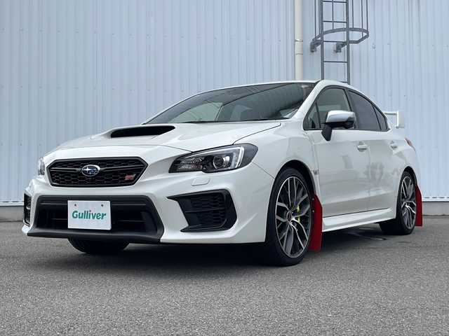 スバル ＷＲＸ ＳＴＩ STI タイプS 愛媛県 2019(令1)年 1.3万km クリスタルホワイトP 純正SDナビ/バックカメラ/ETC/ハーフレザー/４WD/Bluetooth/前席シートヒーター/前席パワーシート/フルセグTV/純正フロアマット/純正１９インチAW/オートライト/オートLEDヘッドライト/スマートキー/スペアキー/プッシュスタート/保証書/取扱説明書
