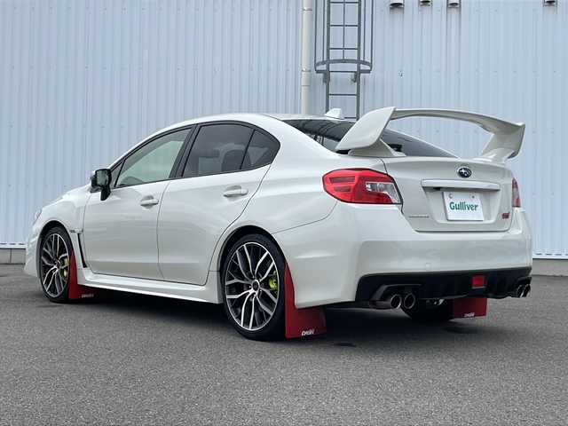 スバル ＷＲＸ ＳＴＩ STI タイプS 愛媛県 2019(令1)年 1.3万km クリスタルホワイトP 純正SDナビ/バックカメラ/ETC/ハーフレザー/４WD/Bluetooth/前席シートヒーター/前席パワーシート/フルセグTV/純正フロアマット/純正１９インチAW/オートライト/オートLEDヘッドライト/スマートキー/スペアキー/プッシュスタート/保証書/取扱説明書