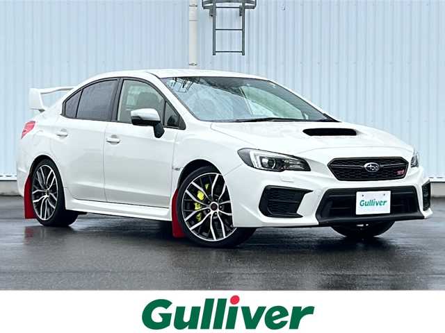 スバル ＷＲＸ ＳＴＩ STI タイプS 愛媛県 2019(令1)年 1.3万km クリスタルホワイトP 純正SDナビ/バックカメラ/ETC/ハーフレザー/４WD/Bluetooth/前席シートヒーター/前席パワーシート/フルセグTV/純正フロアマット/純正１９インチAW/オートライト/オートLEDヘッドライト/スマートキー/スペアキー/プッシュスタート/保証書/取扱説明書