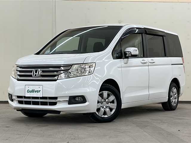 ホンダ ステップワゴン G コンフォートセレクション 道央・札幌 2012(平24)年 7.9万km ホワイトオーキッドパール /4WD//メモリナビ//ワンセグテレビ//バックカメラ//アイドリングストップ//クルーズコントロール//ドアバイザー//プッシュスタート//ETC//両側パワースライドドア