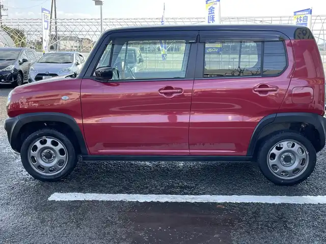 スズキ ハスラー G 徳島県 2017(平29)年 4.3万km フェニックスレッドパール/ブルーイッシュブラックパール (株)IDOMが運営する【じしゃロン徳島店】の自社ローン専用車両になりますこちらは現金またはオートローンご利用時の価格です。/自社ローンご希望の方は別途その旨お申付け下さい”										/										衝突軽減被害ブレーキ　/社外ナビゲーション　/（ワンセグ/CD/ラジオ/Bluetooth)/バックカメラ　/ＥＴＣ　/ハロゲンヘッドライト/ヘッドライトレベリング/アイドリングストップ　/電動格納ミラー/両シートヒーター　/プッシュスタート　/スマートキー　/トラクションコントロール　/社外フロアマット　/サイドバイザー/１２V１２０Wアクセサリーソケット