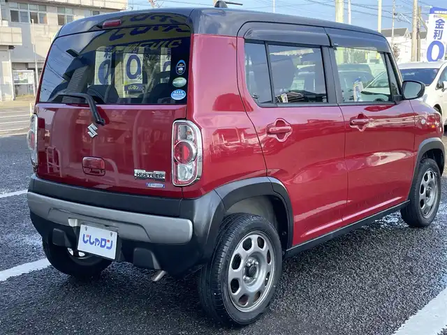 スズキ ハスラー G 徳島県 2017(平29)年 4.3万km フェニックスレッドパール/ブルーイッシュブラックパール (株)IDOMが運営する【じしゃロン徳島店】の自社ローン専用車両になりますこちらは現金またはオートローンご利用時の価格です。/自社ローンご希望の方は別途その旨お申付け下さい”										/										衝突軽減被害ブレーキ　/社外ナビゲーション　/（ワンセグ/CD/ラジオ/Bluetooth)/バックカメラ　/ＥＴＣ　/ハロゲンヘッドライト/ヘッドライトレベリング/アイドリングストップ　/電動格納ミラー/両シートヒーター　/プッシュスタート　/スマートキー　/トラクションコントロール　/社外フロアマット　/サイドバイザー/１２V１２０Wアクセサリーソケット