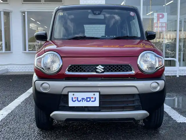 スズキ ハスラー G 徳島県 2017(平29)年 4.3万km フェニックスレッドパール/ブルーイッシュブラックパール (株)IDOMが運営する【じしゃロン徳島店】の自社ローン専用車両になりますこちらは現金またはオートローンご利用時の価格です。/自社ローンご希望の方は別途その旨お申付け下さい”										/										衝突軽減被害ブレーキ　/社外ナビゲーション　/（ワンセグ/CD/ラジオ/Bluetooth)/バックカメラ　/ＥＴＣ　/ハロゲンヘッドライト/ヘッドライトレベリング/アイドリングストップ　/電動格納ミラー/両シートヒーター　/プッシュスタート　/スマートキー　/トラクションコントロール　/社外フロアマット　/サイドバイザー/１２V１２０Wアクセサリーソケット