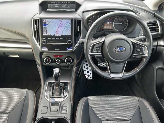 スバル インプレッサ ＸＶ 2．0i－S アイサイト 秋田県 2017(平29)年 8.9万km サンシャインオレンジ 4WD/純正SDナビ/Bluetooth、CD/DVD、フルセグTV/バックカメラ/ETC/レーダークルーズコントロール/ドライブレコーダー/前席シートヒーター/ルーフレール/純正18インチAW/保証書、取説/スペアキー