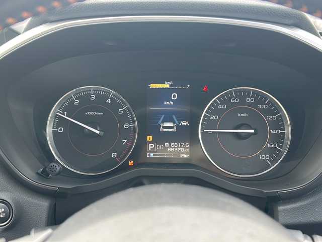 スバル インプレッサ ＸＶ 2．0i－S アイサイト 秋田県 2017(平29)年 8.9万km サンシャインオレンジ 4WD/純正SDナビ/Bluetooth、CD/DVD、フルセグTV/バックカメラ/ETC/レーダークルーズコントロール/ドライブレコーダー/前席シートヒーター/ルーフレール/純正18インチAW/保証書、取説/スペアキー