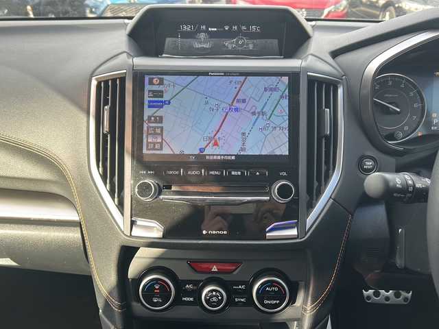 スバル インプレッサ ＸＶ 2．0i－S アイサイト 秋田県 2017(平29)年 8.9万km サンシャインオレンジ 4WD/純正SDナビ/Bluetooth、CD/DVD、フルセグTV/バックカメラ/ETC/レーダークルーズコントロール/ドライブレコーダー/前席シートヒーター/ルーフレール/純正18インチAW/保証書、取説/スペアキー