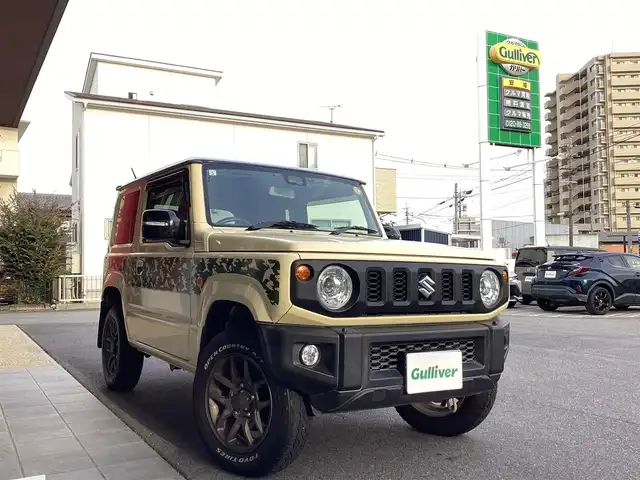 スズキ ジムニー XC 愛知県 2019(平31)年 4.4万km ベージュⅡ ワンオーナー　/純正SDナビ　/フルセグ　/バックカメラ　/シートヒーター　/LEDヘッド　/スマートキー　/レーダーブレーキサポート　/LDA /クルーズコントロール　/ETC /ステアリングスイッチ　/純正アルミ　/Bluetooth