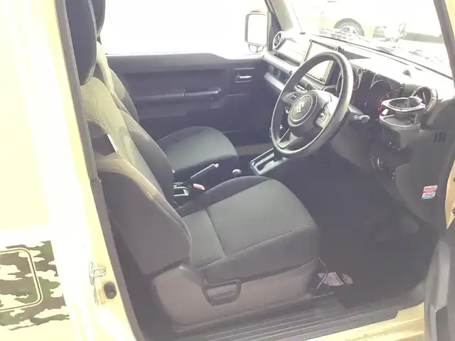 スズキ ジムニー XC 愛知県 2019(平31)年 4.4万km ベージュⅡ ワンオーナー　/純正SDナビ　/フルセグ　/バックカメラ　/シートヒーター　/LEDヘッド　/スマートキー　/レーダーブレーキサポート　/LDA /クルーズコントロール　/ETC /ステアリングスイッチ　/純正アルミ　/Bluetooth