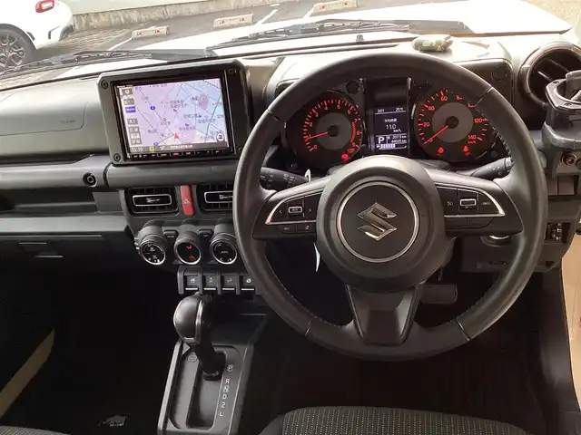 スズキ ジムニー XC 愛知県 2019(平31)年 4.4万km ベージュⅡ ワンオーナー　/純正SDナビ　/フルセグ　/バックカメラ　/シートヒーター　/LEDヘッド　/スマートキー　/レーダーブレーキサポート　/LDA /クルーズコントロール　/ETC /ステアリングスイッチ　/純正アルミ　/Bluetooth