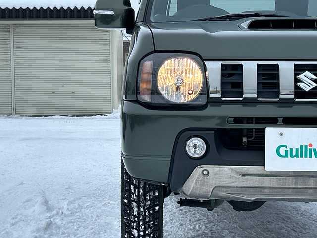 スズキ ジムニー ランドベンチャー 道北・旭川 2015(平27)年 5.2万km クールカーキPM /4WD//社外ナビ/CD/DVD/BT/フルセグ/USB/SD/MSV//シートヒーター//ミラーヒーター//ETC//革巻きステアリング//純正16インチアルミホイール//背面タイヤハードカバー//ハーフレザーシート//スペアキー//フォグランプ//純正フロアマット//ドアバイザー//保証書//取扱説明書