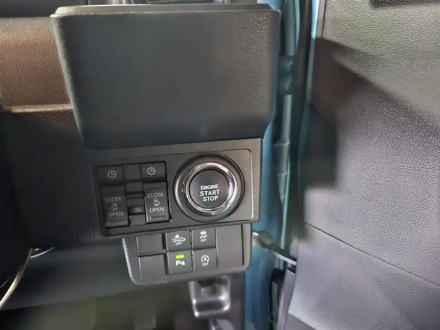 ダイハツ タント カスタム RS 愛媛県 2023(令5)年 0.3万km ターコイズブルーマイカメタリック 純正ナビ/ワンセグTV/両側パワースライドドア/バックカメラ/コーナーセンサー/スマートアシスト/・衝突被害軽減ブレーキ/・車線逸脱防止支援システム/・誤発進抑制機能/IC付ターボ/LEDヘッドランプ/革巻きステアリング/ステアリングスイッチ/ハーフレザーシート/前席シートヒーター/純正15インチアルミホイール/スマートキー/プッシュエンジンスタート/禁煙車