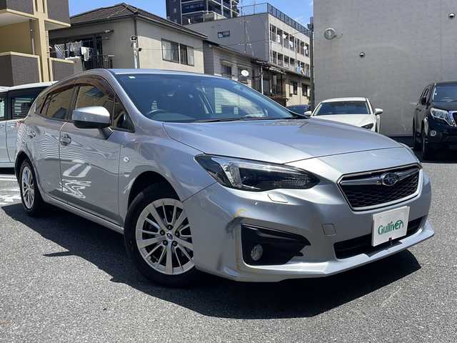 スバル インプレッサ スポーツ 1．6i－Lアイサイト 広島県 2017(平29)年 4.6万km アイスシルバーメタリック /登録時走行距離/　　　　　　　45726キロ/ワンオーナー/社外ナビ/バックカメラ/地デジ/クルーズコントロール/パドルシフト/nanoe/ETC/新車時整備手帳/　　【保証書】/取扱説明書/