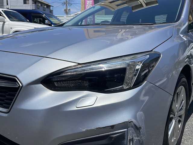 スバル インプレッサ スポーツ 1．6i－Lアイサイト 広島県 2017(平29)年 4.6万km アイスシルバーメタリック /登録時走行距離/　　　　　　　45726キロ/ワンオーナー/社外ナビ/バックカメラ/地デジ/クルーズコントロール/パドルシフト/nanoe/ETC/新車時整備手帳/　　【保証書】/取扱説明書/