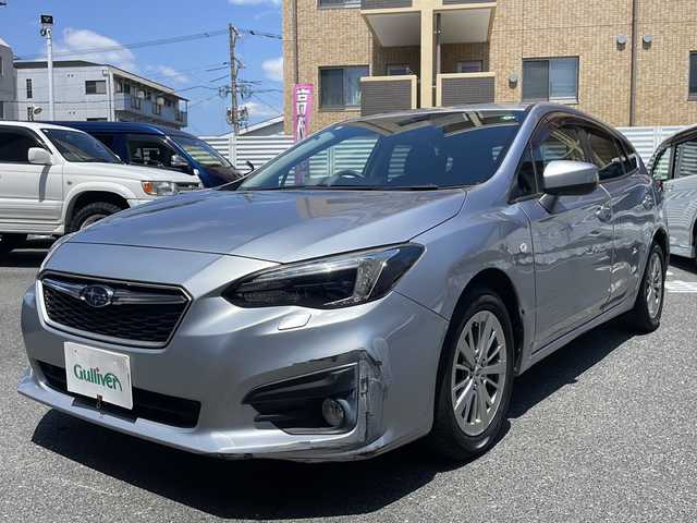 スバル インプレッサ スポーツ 1．6i－Lアイサイト 広島県 2017(平29)年 4.6万km アイスシルバーメタリック /登録時走行距離/　　　　　　　45726キロ/ワンオーナー/社外ナビ/バックカメラ/地デジ/クルーズコントロール/パドルシフト/nanoe/ETC/新車時整備手帳/　　【保証書】/取扱説明書/