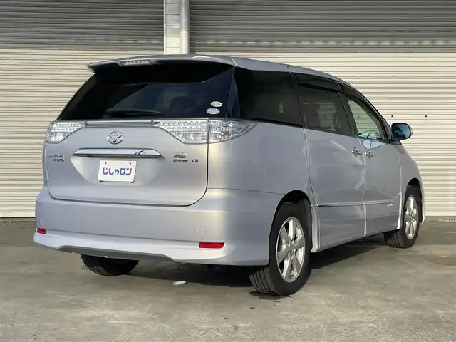 トヨタ エスティマ ハイブリッド G 茨城県 2012(平24)年 8.7万km ライトパープルマイカ じしゃロン水戸店販売車両