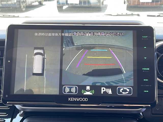 スズキ スペーシア カスタム HYBRID XS ターボ 茨城県 2020(令2)年 7.6万km ピュアホワイトパール/ブラック2トーン 社外SDナビ＆地デジTV【MDV-M907HDF】/(地デジTV・CD・DVD・BT・ラジオ再生)/社外ドライブレコーダー（フロント・リヤ）/社外ETC/被害軽減システム/プッシュスタート/バックカメラ（全方位）/ヘッドアップディスプレー/アイドリングストップ/サイドエアバック/両側パワースライドドア