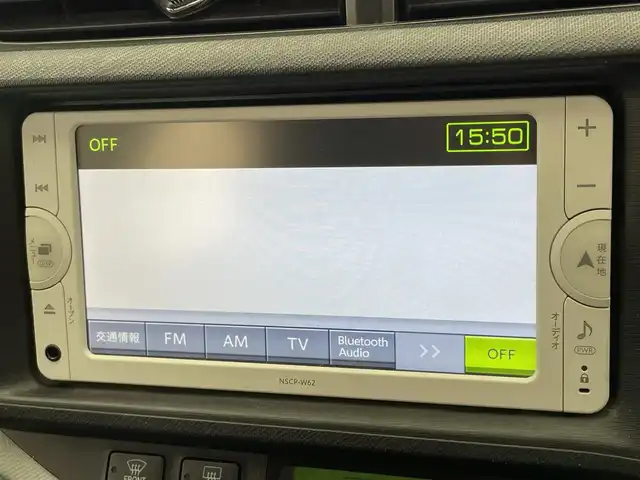 トヨタ アクア S 愛知県 2012(平24)年 8.8万km クールソーダメタリック 純正ナビ　ＴＶ　Ｂｌｕｅｔｏｏｔｈ　ＥＴＣ　プッシュスタート　スマートキー　３６０度ドライブレコーダー　社外ＬＥＤオートライト　ヘッドライトウォッシャー　フォグランプ　純正フロアマット　バイザー　禁煙
