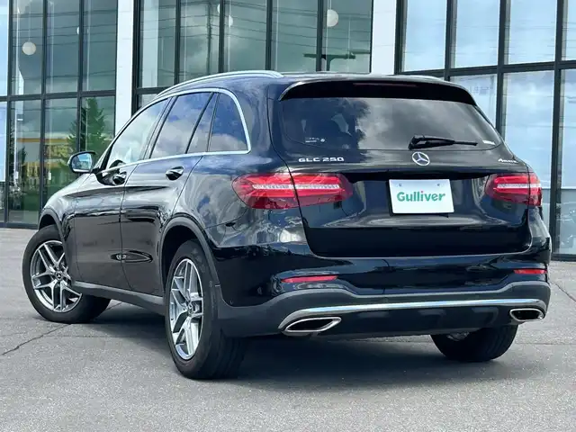 メルセデス・ベンツ ＧＬＣ２５０ 4マチックスポーツ 道南・函館 2018(平30)年 5.2万km オブシディアンブラック AMGスタイリングパッケージ/レーダーセーフティパッケージ/-BASプラス/-リアCPA/-PRE-SAFE/-アクティブレーンキーピングアシスト/-アクティブブラインドスポットアシスト/-ディストロニック・プラス/-チャイルドセーフティセンサー（助手席）/COMANDシステム/-8.4インチワイドディスプレイ/-フルセグTV/Bluetooth/USB/DVD/CD/360°カメラシステム/ヘッドアップディスプレイ/ドライブレコーダー/フロントシートヒーター/フロントメモリー付パワーシート/EASY-PACK自動開閉テールゲート/LEDヘッドライト/純正フロアマット/ETC2.0/純正19インチアルミホイール