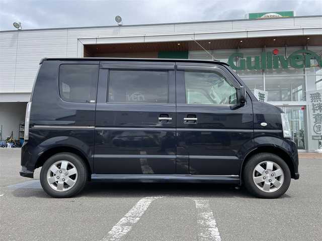 マツダ スクラム ワゴン PZターボ 道央・札幌 2012(平24)年 5.1万km ブルーイッシュブラックパール3 登録時走行距離50/165km/　４　W　D　/寒冷地仕様/ターボ/社外オーディオ（CD/AM)/ドアバイザー/ETC/片側パワースライドドア/スペアキー×１/純正フロアゴムマット/シートヒーター（運転席）/盗難防止装置/フォグランプ/電動格納ミラー/バニティミラー/オーバーヘッドコンソール/積込冬タイヤ（社外AW/155/70/R13/12年製/溝4ｍｍ）