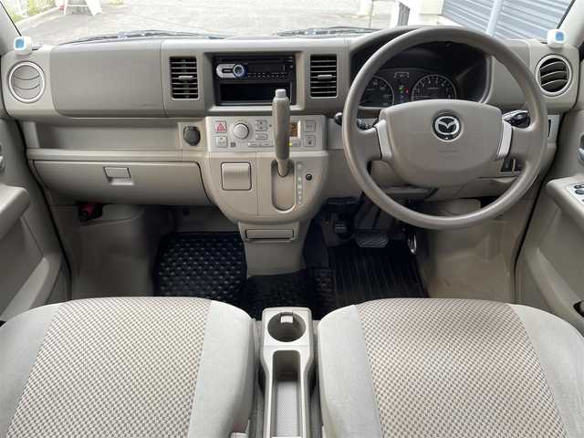 マツダ スクラム ワゴン PZターボ 道央・札幌 2012(平24)年 5.1万km ブルーイッシュブラックパール3 登録時走行距離50165km/　４　W　D　/寒冷地仕様/ターボ/社外オーディオ（CD/AM)/ドアバイザー/ETC/片側パワースライドドア/スペアキー×１/純正フロアゴムマット/シートヒーター（運転席）/盗難防止装置/フォグランプ/電動格納ミラー/バニティミラー/オーバーヘッドコンソール/積込冬タイヤ/（社外AW/155/70/R13/12年製/溝4ｍｍ）