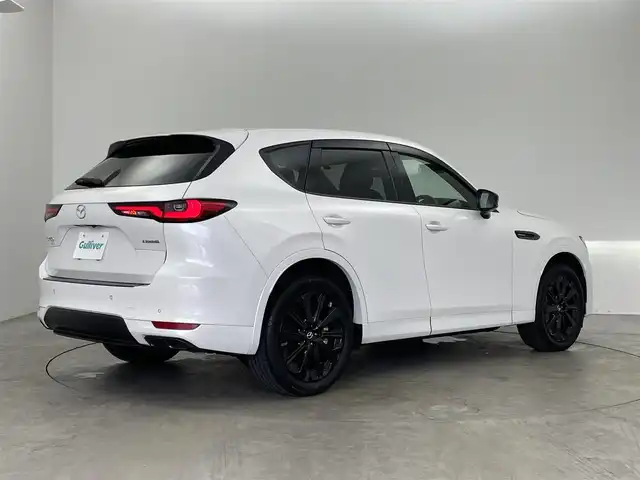 マツダ ＣＸ－６０ XD HV エクスクルーシブスポーツ 埼玉県 2022(令4)年 1.9万km ロジウムホワイトプレミアムメタリック パノラマサンルーフ/純正10.25インチナビ　/３６０度ビューモニター　/ＢＯＳＥサウンド　/黒レザーシート　/レーダークルーズコントロール　/ＥＴＣ　/シートヒーター　/ワイヤレス充電　/ＬＥＤライト　/純正アルミ