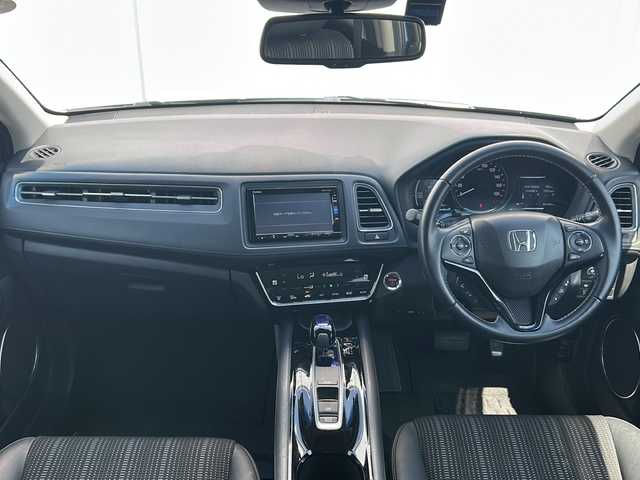 ホンダ ヴェゼル ハイブリッド Z ホンダセンシング 三重県 2017(平29)年 2.9万km モルフォブルーP 純正ナビ/バックカメラ/前席シートヒーター/クルーズコントロール/ＬＥＤヘッドライト/前後ドライブレコーダー/スペアキー/ハーフレザー/純正フロアマット/ＵＳＢ給電/革巻きハンドル/電動格納ミラー/禁煙