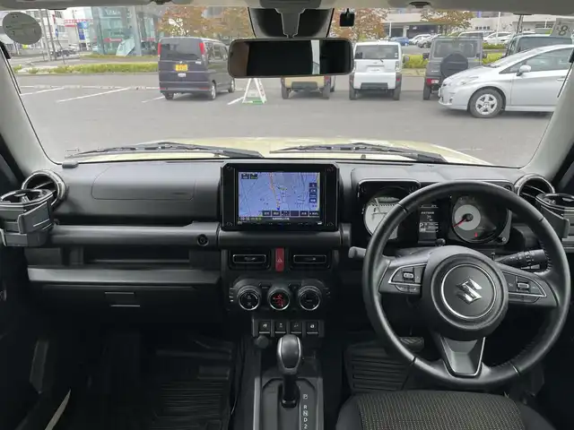 スズキ ジムニー XC 福島県 2021(令3)年 3.7万km シフォンアイボリーメタリックブラック2トーンルーフ 純正ナビゲーション/型番：SKX-S805/【CD/DVD/SD/USB/BT/TV】/バックカメラ/ビルトインETC2.0/前席シートヒーター/デュアルセンサーブレーキサポート/車線逸脱警報/クルーズコントロール/ステアリングリモコン/LEDオートライト/純正フロアマット/純正ドアバイザー