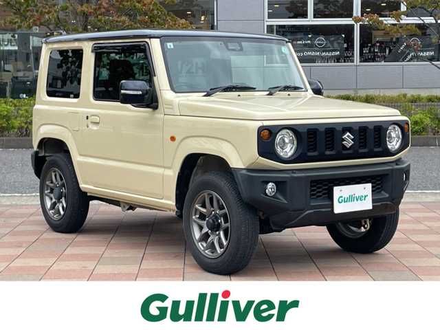 スズキ ジムニー XC 福島県 2021(令3)年 3.7万km シフォンアイボリーメタリックブラック2トーンルーフ 純正ナビゲーション/型番：SKX-S805/【CD/DVD/SD/USB/BT/TV】/バックカメラ/ビルトインETC2.0/前席シートヒーター/デュアルセンサーブレーキサポート/車線逸脱警報/クルーズコントロール/ステアリングリモコン/LEDオートライト/純正フロアマット/純正ドアバイザー