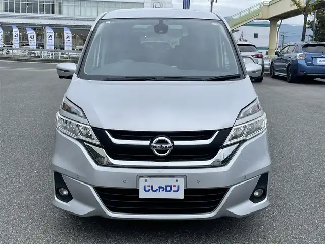 日産 セレナ X 山梨県 2017(平29)年 10.8万km ブリリアントシルバー (株)IDOMが運営する【じしゃロン甲府店】の自社ローン専用車両になります。/こちらは現金またはオートローンご利用時の価格です。自社ローンご希望の方は別途その旨お申付け下さい/純正メモリーナビ/（フルセグTV/CD/DVD/Blu-ray/BTオーディオ）/アラウンドビューモニター/エマージェンシーブレーキ/セキュリティ＆セーフティパック/両側パワースライドドア/クルーズコントロール/ETC/インテリジェントキー/保証書・取説・ナビ説