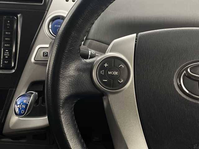 トヨタ プリウス α G 新潟県 2013(平25)年 10.4万km グレーメタリック 社外ナビ/　　フルセグ/CD/DVD/SD/バックカメラ/クルーズコントロール/LEDオートライト/ステアリングスイッチ/スマートキー/ETC