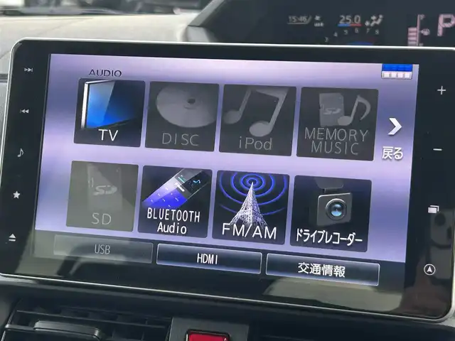 ダイハツ タント X 東京都 2021(令3)年 3.5万km ブラックマイカメタリック 純正ナビ（NSZN-Y71DS）/・Bluetooth/TV/CD/DVD/USＢ/横滑り防止装置/盗難防止装置/衝突被害軽減システム/アイドリングストップ/コーナーセンサー/パノラマモニター/左右パワースライドドア/後席格納サンシェード/オートライト/電動格納ミラー/シートヒーター/オートエアコン/プッシュスタート/取扱説明書/保証書/スペアキー1本