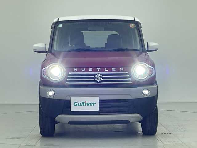 スズキ ハスラー J 愛知県 2019(平31)年 2.8万km フェニックスレッドパール/ホワイト2トーンルーフ 純正ナビ/・フルセグ/・Ｂｌｕｅｔｏｏｔｈ/・ＣＤ/ＤＶＤ/シートヒーター/前方ドライブレコーダー/ＥＴＣ/衝突軽減/レーンキープアシスト/オートライト/スマートキー/純正アルミホイール/ハンドルカバー