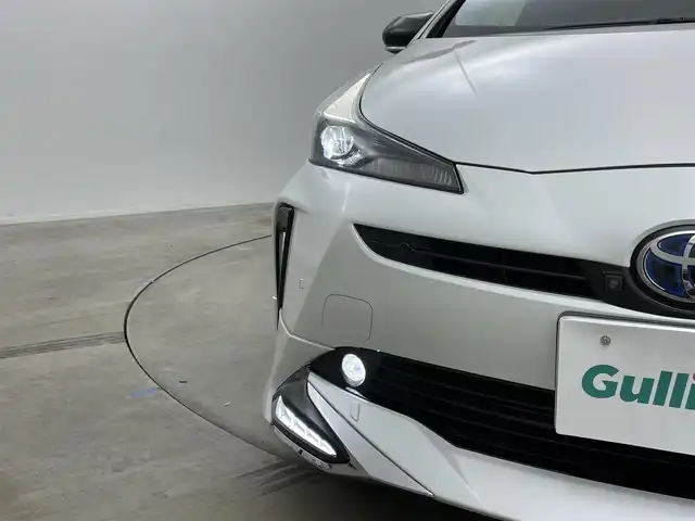 トヨタ プリウス S ツーリングセレ ブラックED 岡山県 2022(令4)年 3.1万km プラチナホワイトパールマイカ 純正9インチナビ/NSZT-Y68T/（CD/DVD/BT/TV/HDMI)/全方位カメラ/モデリスタフルエアロ/レザーシート/シートヒーター/ローダウン/社外前後ドライブレコーダー/LEDヘッドライト/オートライト/ビルトインETC/コーナーセンサー/トヨタセーフティセンス