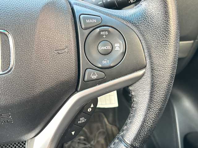 ホンダ フィット ハイブリット L ホンダセンシング 広島県 2019(平31)年 2.7万km モーニングミストブルーM 禁煙車/純正ナビ/（Bluetooth/SD/CD/USB)/バックカメラ/前後ドライブレコーダー/ビルドインETC/レーダークルーズコントロール/オートライト/LEDヘッドライト/フォグランプ/純正フロアマット/ドアバイザー/ハーフレザーシート/チャップアップシート/衝突被害軽減ブレーキ/横滑り防止装置/レーンキープアシスト/スマートキー/電動格納ミラー