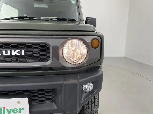 スズキ ジムニー XL 奈良県 2019(令1)年 1万km ジャングルグリーン 純正7インチディスプレイオーディオ　PVH-9300DVSZS/Bluetoothオーディオ/DVD再生/AM/FM/衝突軽減ブレーキ/車線逸脱警報/横滑り防止/フロントシートヒーター/バックカメラ/スマートキー/プッシュスタート/ビルトインETC/360°ドラレコ/ダウンヒルアシスト/背面タイヤ/サイドエアバッグ/カーテンエアバッグ