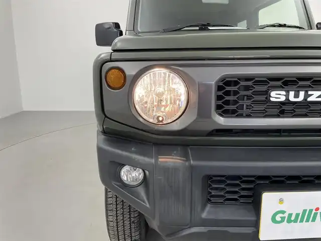 スズキ ジムニー XL 奈良県 2019(令1)年 1万km ジャングルグリーン 純正7インチディスプレイオーディオ　PVH-9300DVSZS/Bluetoothオーディオ/DVD再生/AM/FM/衝突軽減ブレーキ/車線逸脱警報/横滑り防止/フロントシートヒーター/バックカメラ/スマートキー/プッシュスタート/ビルトインETC/360°ドラレコ/ダウンヒルアシスト/背面タイヤ/サイドエアバッグ/カーテンエアバッグ