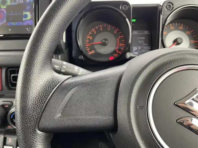 スズキ ジムニー XL 奈良県 2019(令1)年 1万km ジャングルグリーン 純正7インチディスプレイオーディオ　PVH-9300DVSZS/Bluetoothオーディオ/DVD再生/AM/FM/衝突軽減ブレーキ/車線逸脱警報/横滑り防止/フロントシートヒーター/バックカメラ/スマートキー/プッシュスタート/ビルトインETC/360°ドラレコ/ダウンヒルアシスト/背面タイヤ/サイドエアバッグ/カーテンエアバッグ