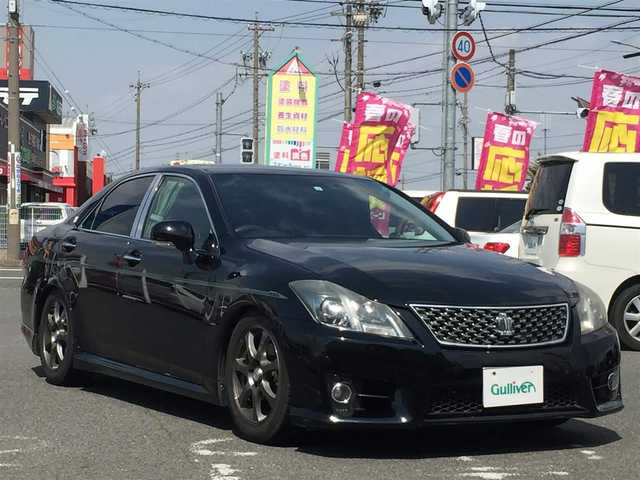 トヨタ クラウン アスリート 11年式 平成23年式 黒 Id 中古車検索のガリバー