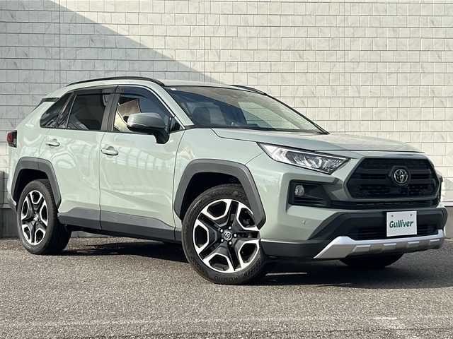 トヨタ ＲＡＶ４ アドベンチャー 福島県 2020(令2)年 2.6万km アーバンカーキ 衝突軽減システム　/純正７型ナビ　/ＡＭ　ＦＭ　ＣＤ　ＤＶＤ　ＢＴ　フルセグ　/レーンキープアシスト　/ブラインドスポットモニター　/コーナーセンサー　/レーダークルーズ　/バックカメラ　/パワーシート　/ドラレコ/LEDヘッドライト/オートハイビーム/フォグランプ/スマートキー×２