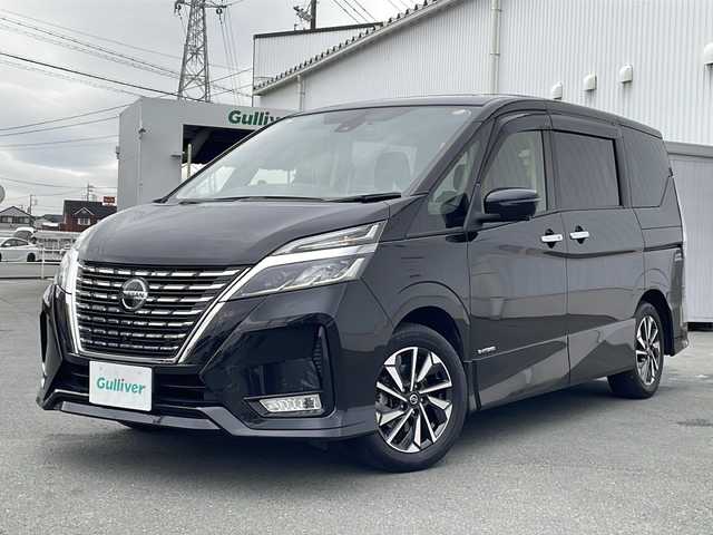 日産 セレナ ハイウェイスター V 三重県 2021(令3)年 5.3万km ダイヤモンドブラック 純正SDナビ、フルセグTV/純正CD、Bluetooth/プロパイロット/全方位カメラ、バックカメラ/レーダークルーズコントロール/前後ドライブレコーダー/デジタルインナーミラー/両側パワースライドドア/電動パーキング/コーナーセンサー/LEDオートライト/フォグランプ/純正アルミ16インチ/アイドリングストップ/ステアリングリモコン/スマートキー/プッシュスタート/ETC