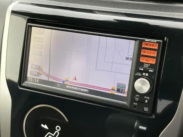 日産 デイズ ハイウェイスターX 鳥取県 2015(平27)年 6.5万km プレミアムパープルP 純正ナビ/フルセグ/CD/BT（ハンズフリー）/バックカメラ/前後ドライブレコーダー/リアルーフスポイラー/衝突被害軽減システム/HIDヘットライト/純正14インチアルミホイール/プッシュエンジンスタート/アイドリングストップ/スマートキー/純正フロアマット/ドアバイザー