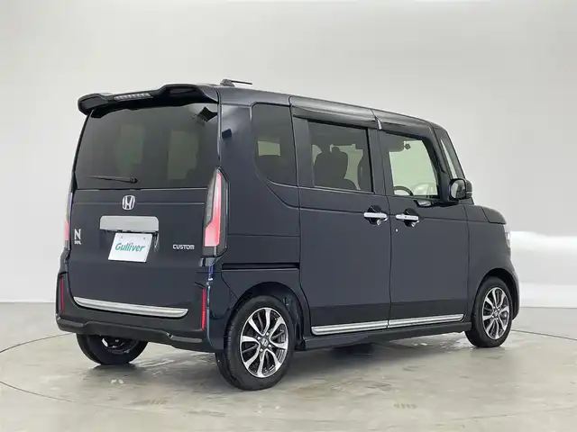 ホンダ Ｎ ＢＯＸ カスタム 埼玉県 2024(令6)年 0.2万km ミッドナイトブルービームM 純正９インチナビ　バックカメラ　ビルトインＥＴＣ　ホンダセンシング 　両側パワースライドドア　アダクティブクルーズコントロール　車内Ｗｉ－ｆｉ　純正アルミホイール　ＬＥＤライト　ＴＶ