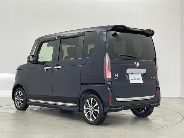 ホンダ Ｎ ＢＯＸ カスタム 埼玉県 2024(令6)年 0.2万km ミッドナイトブルービームM 純正９インチナビ　バックカメラ　ビルトインＥＴＣ　ホンダセンシング 　両側パワースライドドア　アダクティブクルーズコントロール　車内Ｗｉ－ｆｉ　純正アルミホイール　ＬＥＤライト　ＴＶ