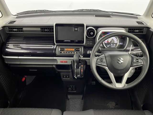 スズキ スペーシア カスタム HYBRID XS 新潟県 2023(令5)年 1.1万km ピュアホワイトP 4WD/禁煙車/オーディオレス/全方位カメラパッケージ/両側パワースライドドア/前席シートヒーター/デュアルカメラブレーキ/ヘッドアップディスプレイ/レーダークルーズコントロール/リアコーナーセンサー/ハーフレザーシート/電動格納式ミラー/LEDヘッドライト/オートライト/フォグランプ/電動格納式ミラー