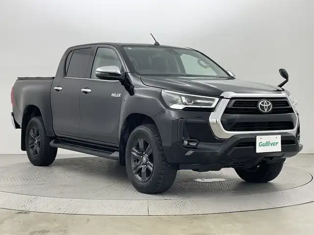 トヨタ ハイラックス Z 新潟県 2020(令2)年 1.4万km アティチュードブラックマイカ 4WD/ALPINE11インチナビ/(AM/FM/CD/DVD/SD/フルセグ/Bluetooth/HDMI)/バックモニター/全方位ドライブレコーダー/レーダークルーズコントロール/LEDオートライト/LEDフォグランプ/純正17インチアルミホイール/トノカバー/ステアリングリモコン/スマートキー/ETC