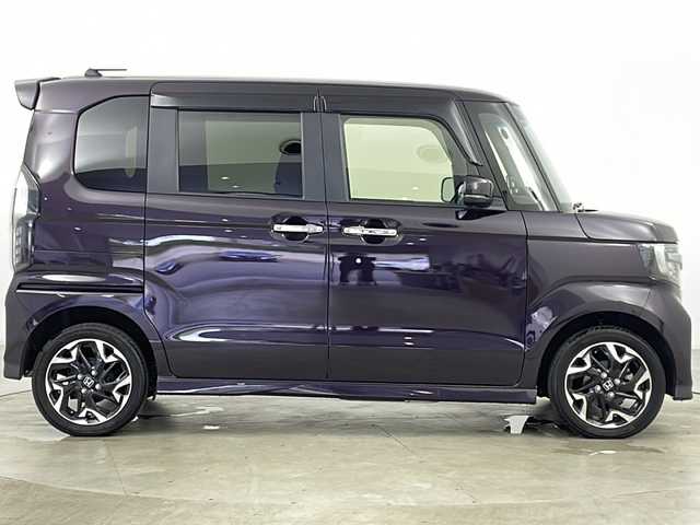 ホンダ Ｎ ＢＯＸ カスタム G EX ホンダセンシング 道央・札幌 2018(平30)年 3.4万km プレミアムベルベットパープル・パール ・社外ナビ&CD&DVD&BT&USB&SD/・両側パワースライドドア/・ホンダセンシング/・レーダークルーズコントロール/・衝突被害軽減ブレーキ/・レーンキープアシスト/・誤発進抑制機能/・先行車発進お知らせ機能/・標識認識機能/・コーナーセンサー/・前席シートヒーター/・ハーフレザーシート/・ビルトインETC/・ステアリングスイッチ/・パドルシフト/・ドアミラーヒーター/・プッシュスタート/・LEDヘッドライト/・オートライト/・スマートキー/・スペアキー/・純正エンジンスターター