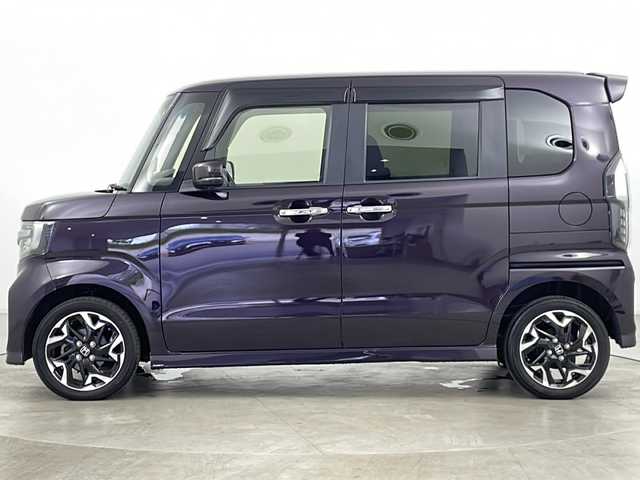ホンダ Ｎ ＢＯＸ カスタム G EX ホンダセンシング 道央・札幌 2018(平30)年 3.4万km プレミアムベルベットパープル・パール ・社外ナビ&CD&DVD&BT&USB&SD/・両側パワースライドドア/・ホンダセンシング/・レーダークルーズコントロール/・衝突被害軽減ブレーキ/・レーンキープアシスト/・誤発進抑制機能/・先行車発進お知らせ機能/・標識認識機能/・コーナーセンサー/・前席シートヒーター/・ハーフレザーシート/・ビルトインETC/・ステアリングスイッチ/・パドルシフト/・ドアミラーヒーター/・プッシュスタート/・LEDヘッドライト/・オートライト/・スマートキー/・スペアキー/・純正エンジンスターター
