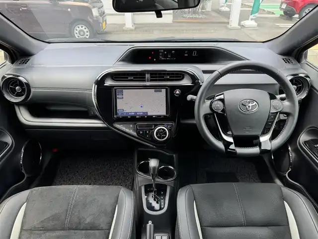 トヨタ アクア G GRスポーツ 三重県 2018(平30)年 5.7万km イエロー トヨタセーフティセンスC/ビューティパッケージ/・前席シートヒーター/ナノイー/純正9インチメモリナビ・地デジTV/・DVD/CD/・Bluetooth/ハーフレザーシート/クルーズコントロール/レーンディパーチャーアラート/純正G’s17インチアルミホイール/純正エアロバンパー/LEDヘッドランプ/・オートライト/オートマチックハイビーム/LEDフォグランプ/プッシュエンジンスタート/スマートキー