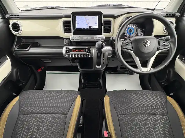 スズキ クロスビー HYBRID MZ 岩手県 2018(平30)年 1.9万km ミネラルグレーメタリック 3トーンコーディネート 禁煙車/ターボ/４WD/クルーズコントロール/前席シートヒーター/デュアルセンサーブレーキサポート/社外SDナビ/→フルセグTV/Bluetooth/CD/FM/AM/バックカメラ/ステアリングスイッチ/横滑り防止装置/リアコーナーセンサー/レーンキープアシスト/ダウンヒルアシストコントロール/オートライト/オートマチックハイビーム/フォグライト/〇プッシュスタート/〇パドルシフト/〇電動格納ミラー/〇ウィンカーミラー/〇ドアバイザー/〇フロアマット/〇シガーソケット/ビルトインETC/ドライブレコーダー