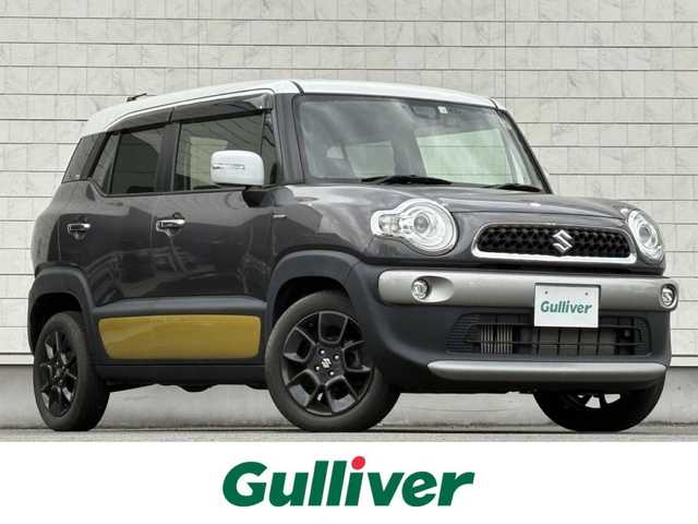 スズキ クロスビー HYBRID MZ 岩手県 2018(平30)年 1.9万km ミネラルグレーメタリック 3トーンコーディネート 禁煙車/ターボ/４WD/クルーズコントロール/前席シートヒーター/デュアルセンサーブレーキサポート/社外SDナビ/→フルセグTV/Bluetooth/CD/FM/AM/バックカメラ/ステアリングスイッチ/横滑り防止装置/リアコーナーセンサー/レーンキープアシスト/ダウンヒルアシストコントロール/オートライト/オートマチックハイビーム/フォグライト/〇プッシュスタート/〇パドルシフト/〇電動格納ミラー/〇ウィンカーミラー/〇ドアバイザー/〇フロアマット/〇シガーソケット/ビルトインETC/ドライブレコーダー